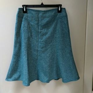 Tulip shaped A line skirt, very flattering